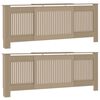 vidaXL Radiatorlock 2 st Sonoma-ek 205 x 20,5 x 81,5 cm