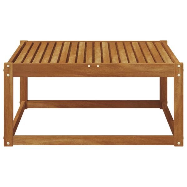 vidaXL Utomhus modulsoffa Naturf&auml;rg 115 x 83 x 73 cm Massivt Akaciatr&auml;