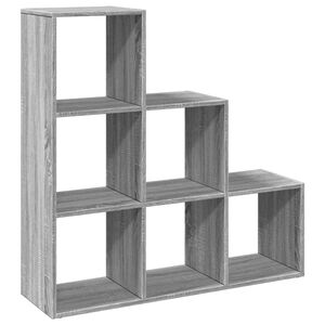 vidaXL Bokhylla/Rumsavdelare 3 hyllplan 99x29x99 cm konstruerat tr&auml;