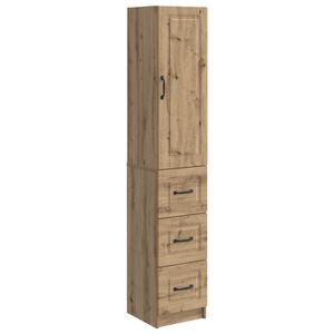 vidaXL Sk&aring;pset 2 pcs Artisan-ek 33 x 34,5 x 87 cm Konstruerat tr&auml;