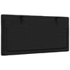 vidaXL Headboard Cushion "Hanko" Black 100 cm Fabric