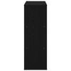 vidaXL Bokhylla Svart Ek 100 x 33 x 94,5 cm Konstruerat tr&auml;