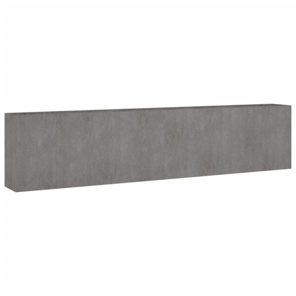 vidaXL Odlingslåda 360x40x80 cm rosttrögt stål