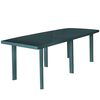 vidaXL Tr&auml;dg&aring;rdsbord gr&ouml;n 210x96x72 cm plast