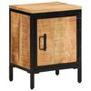 vidaXL S&auml;ngbord 40x30x52,5 cm massivt grovt mangotr&auml;