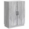 vidaXL Sideboard Gr&aring; sonoma-ek 66 x 34,5 x 87 cm Konstruerat tr&auml;