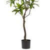 Emerald Konstväxt Dracaena-träd grön 130 cm 419843