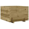 vidaXL Odlingsl&aring;da 70x70x49,5 cm impregnerat furu