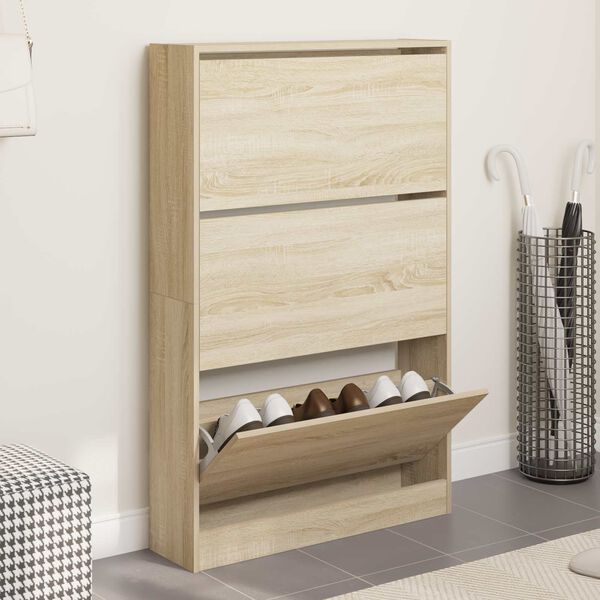 vidaXL Flip-drawer h&auml;ngsel 12 pcs Silver 235 x 155 x 30 mm J&auml;rn