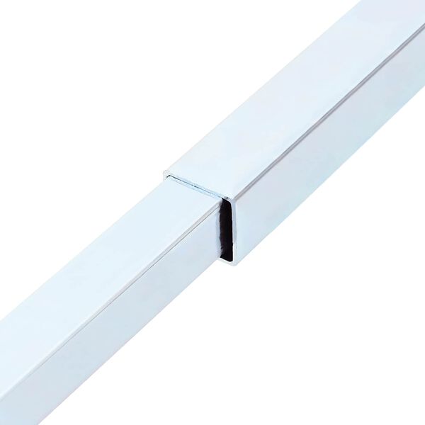 vidaXL Justerbar f&ouml;nsters&auml;kerhetsst&aring;ng 6 pcs Silver St&aring;l