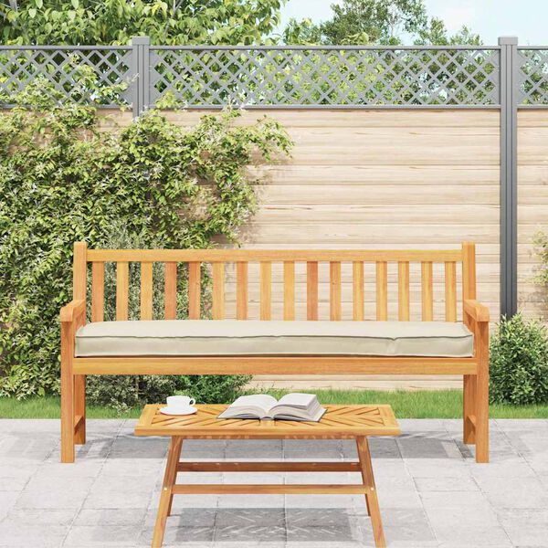 vidaXL Pallkudde Kr&auml;m 200 x 40 x 8 cm Oxford Tyg