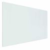 vidaXL Glas eldstad platta Transparent 80 x 50 cm Glas