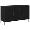 vidaXL Sideboard Svart Ek 100 x 36 x 60 cm Konstruerat tr&auml;