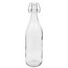 vidaXL Glasflaska med lock 24 st 1 liter