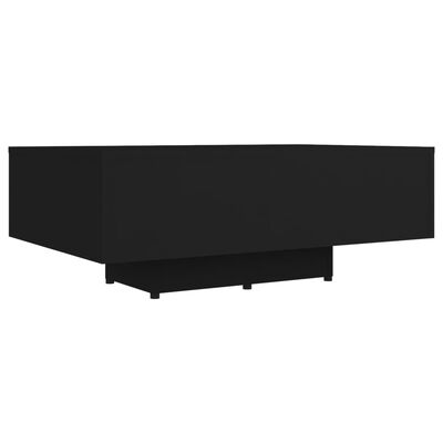 vidaXL Soffbord svart 85x55x31 cm konstruerat trä
