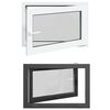 vidaXL Tilt & Turn K&auml;llarf&ouml;nster RISOR 90 x 50 cm PVC och glas