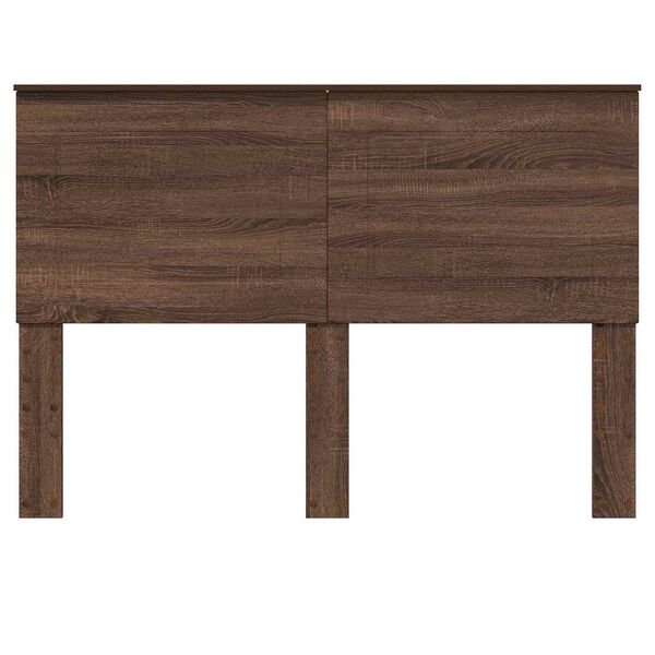 vidaXL Huvudgavel Brun Ek 200 cm Konstruerat tr&auml;