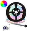 vidaXL LED Band 12 st Svart och Transparent Koppar och plast