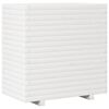 vidaXL Odlingsl&aring;da 70x40x72 cm vit massiv furu