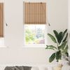 vidaXL Rullgardin med gardiner Natur 90 x 220 cm Bambu