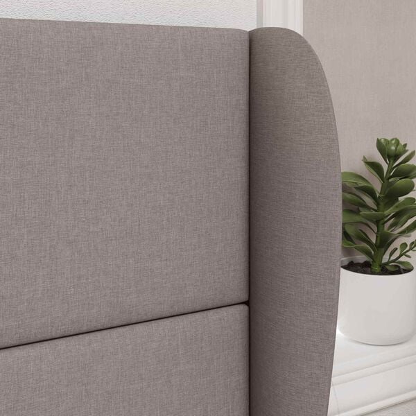 vidaXL S&auml;nggavel &Ouml;ra Beige 80 x 23 x 6 cm tyg