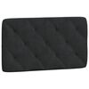 vidaXL Bed with Mattress Black 90x200 cm Velvet
