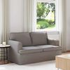 vidaXL Soffa Taupe 144 x 80 x 85 cm tyg
