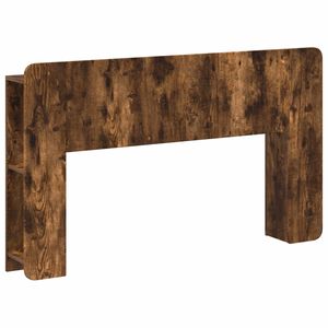 vidaXL S&auml;nggavelssk&aring;p med lagring R&ouml;kt ek Konstruerat tr&auml;