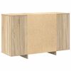 vidaXL Sideboard Sonoma ek 120 x 41 x 75 cm Konstruerat tr&auml;