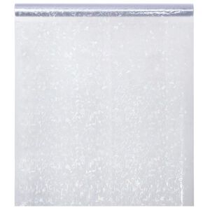 vidaXL F&ouml;nsterfilm frostad 3D regnb&aring;gsm&ouml;nster 90x2000 cm PVC
