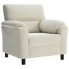 vidaXL Soffa Gr&auml;ddvit 94 x 85 x 93 cm Sammet