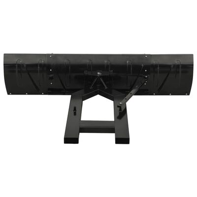 vidaXL Snöplog för gaffeltruck 200x48 cm svart