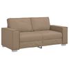 vidaXL Soffa Cappuccino 180 x 78 x 84 cm tyg