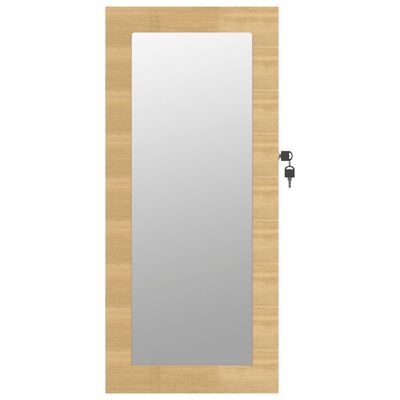 vidaXL Spegelskåp väggmonterat 30x8,5x67 cm