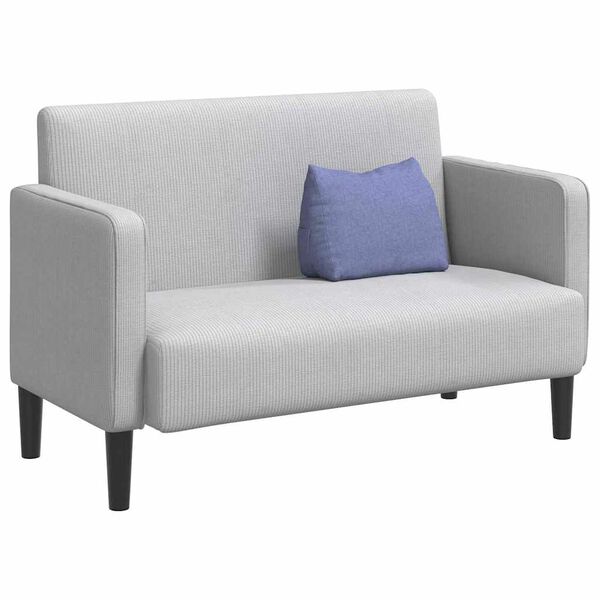 vidaXL Ryggkudde Jeansbl&aring; 45 x 20 x 35 cm tyg