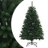 vidaXL Plast Hingad Julgran 180 cm PVC Medium Gr&ouml;n