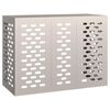 vidaXL Täckning för Luftkonditionering Rostig 110 x 50 x 80 cm