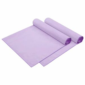 vidaXL Solstolshanddukar 2 pcs Lila 210 x 75 cm Polyester och polyamid