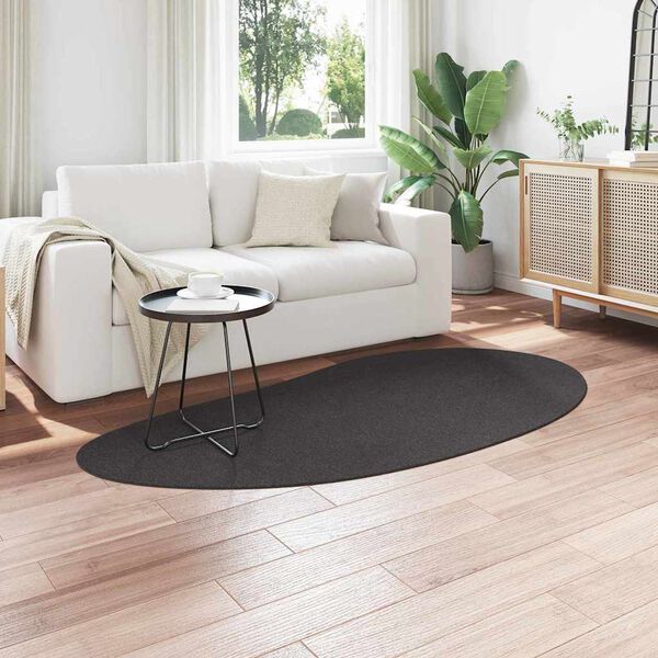 vidaXL Matta Antracit 100 x 200 cm Polyester