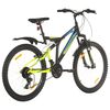 vidaXL Mountainbike 21 v&auml;xlar 26-tums d&auml;ck 49 cm svart