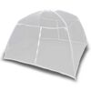 vidaXL Campingt&auml;lt 200x120x130 cm fiberglas vit