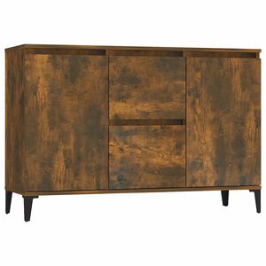 vidaXL Sk&auml;nk r&ouml;kf&auml;rgad ek 102x35x70 cm konstruerat tr&auml;