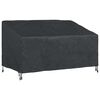 vidaXL Tr&auml;dg&aring;rdsb&auml;nkskydd Svart 160 x 100 x 61 / 89 cm 420D Oxford Tyg