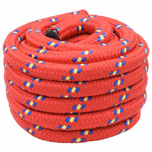 vidaXL B&aring;tsn&ouml;re 3 mm 5 m R&ouml;d PP