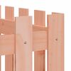 vidaXL Odlingsl&aring;da med staket-design 150x50x70 cm massivt douglastr&auml;