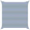 vidaXL Solskugge segel Bl&aring; och Vit 4 x 4 m 100% polyester oxford