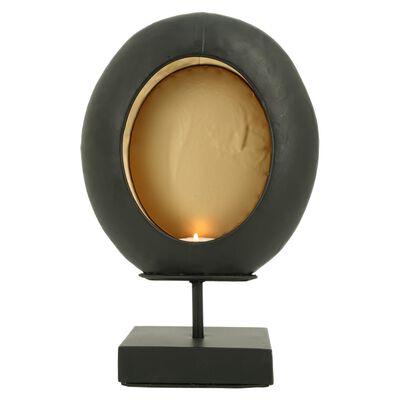 Lesli Living Oval ljusstake på fot ägg 21x9x32,5 cm