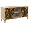vidaXL TV-sk&aring;p ZAANDAM 102 x 33 x 50 cm Sonoma-ek Konstruerat tr&auml;