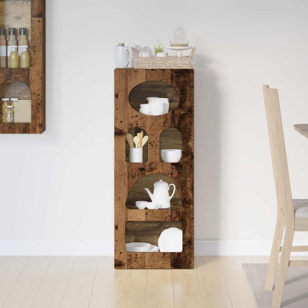 vidaXL Sideboard Gammalt tr&auml; 40 x 35 x 100,5 cm Konstruerat tr&auml;