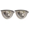 vidaXL Trafikspeglar kupol 2 st &Oslash;30 cm 180&deg; akryl